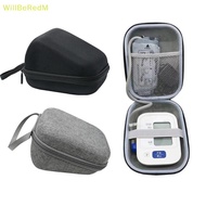 [WillBeRedM] EVA Hard Case For Upper Arm Blood Pressure Monitor Portable Travel Carrying Protective 