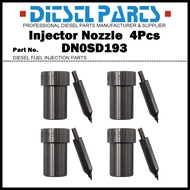 4Pcs Diesel Fuel Spray Nozzle DN0SD193 DNOSD193 0434250063 Used for Kiabestaspertag 2.2d/Volkswagen 
