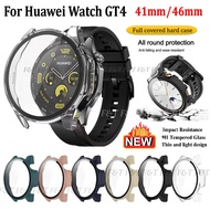 Tempered Glass Cover For Huawei watch GT4 Case 41mm 46mm PC Protective Case+Glass For Huawei GT4 Cov