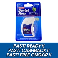 onemed DENTAL FLOSS WAXED & MINT TEETH THREAD 50M TEETH CLEANER READY TO SHIP floss gigi floss teeth