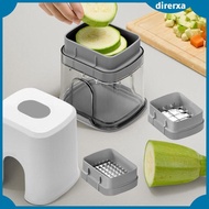 [Direrxa] Vegetable Chopper Heavy Duty Household Food Chopper for Cucumber Onion Fruit