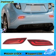 Car Dynamic Turn Signal LED Brake Light Rear Bumper Reflector Light for Spark 2010-2015