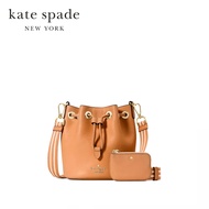Kate Spade New York กระเป๋าถือ/กระเป๋าสะพายข้างรุ่น Rosie Small Bucket Bag KC740 200 สีครีม