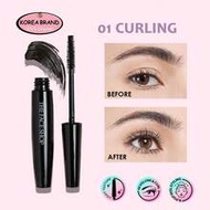 Freshian Curling Waterproof Lengthening Mascara 01, Easy To Apply, Korean Style Eye Makeup, Korean C
