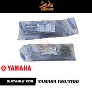 ARMSTRONG (AAP) REAR SPOKE & FRONT SPOKE (CHROME/ZINC) - Y80/Y100/TXR/TRS/RXZ/NOUVO/Y110/Y125Z