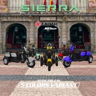 Exotic SIERRA E-3 Roda Motor Listrik Electrik Bike Garansi Termurah