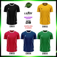 Jersi Lakoh Code DB (Microfibre Diamond) | Adults & Kids | Jersey Futsal | Baju Rumah Sukan | Nama N