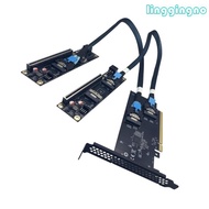 RR Optimized SCSI PCIe Expansion Card Provides SFF 8654 8i to SAS4 0 Adapter 24GB s Transfer For Bus