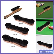[CUTICATEMY] Pool table brush cleaner, snooker snooker table rail brush with wooden handle,