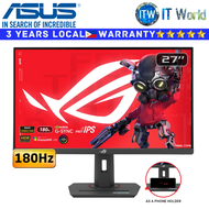 Itw | ASUS Gaming Monitor ROG Strix XG27ACG 27" 2560 x 1440 / 180Hz / Fast IPS / 1ms GTG