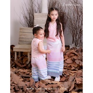 CHA-LOM : JS PU 234+235 IT Set Of Shirt + Sarong And Pants For Girls (Daughter Set)