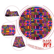 【HAWT】African Dress Africa Prints Dimensions Handsewing Vibrant Ankara Prints