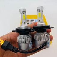 C6 3-Heart Led Headlight h4 Motorcycle Mount