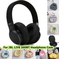 【imamura】 For JBL LIVE 500BT Headphone Case Cartoon Innovative Pattern squirrel for JBL LIVE 500BT Headset Earpads Storage Bag Casing Box