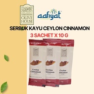 Olive House, Serbuk Kayu Manis Ceylon Sri Lanka (3 paket x 10gm) - Pengawalan Kadar Gula dalam Darah