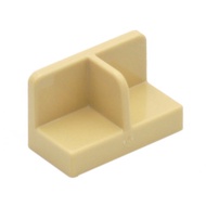 COOLPON|This Is LEGO Parts Sand Color Panel 1x2x1 93095 Corner Brick Siding 6153157