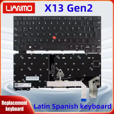 Latin Spanish/Arabic/Belgian/Bulgarian/Brazil/Canadian French/Switzerland for Lenovo ThinkPad X13 Ge