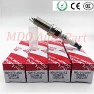 Original 4pcs Toyota Iridium Spark Plug 90919-01253 (SC20HR11) Altis ZZE121 ZRE142 Wish ZNE10 ZGE10 