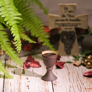 陶作坊│老岩泥聖杯_內釉