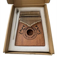 KALIMBA 17KEY KAYU MAHOGANY KUALITAS BAGUS