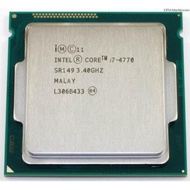 Intel core i7 4770@3.7ghz processor with 1 year warranty