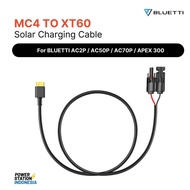 MC4 Solar Panel Cable to | XT60 Solar Charging Cable for Bluetti AC2P AC50P/ AC70P/ / Apex 300