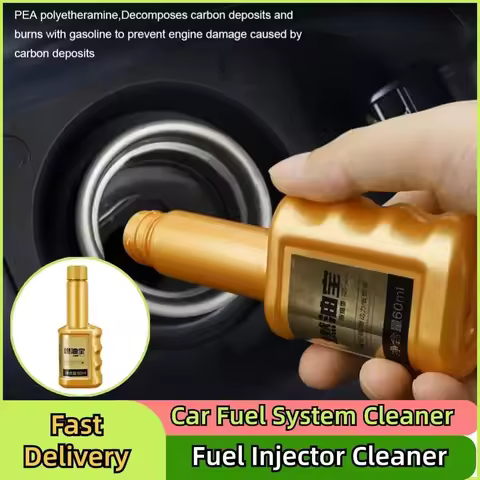 60ml Fuel Gasolines Injector Cleaner Fuel Injector Cleaner Cleaning Treatment Auto Gasoline Fuel Add