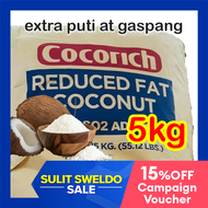 5kg Cocorich DESSICATED COCONUT (Philippine Made) EXPORT QUALITY for Macaroons Bread Pudding Kakanin