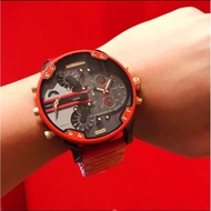 Daigou Genuine Diesel Diesel Watch Men Quartz Watch Large Dial Polarized Chronograph Four Time Zone 