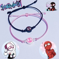 2pcs Spiderman couple bracelets - bracelets simple drawstringTALIs