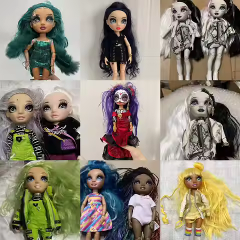 Rainbow High School Dolls Shadow High School Dolls First and Second Generation Dolls Fashion Trend D