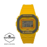 [Watchspree] Casio G-Shock DW-5600 Lineup '90s Sports Series Yellow Resin Band Watch DW5610Y-9D DW-5610Y-9D DW-5610Y-9