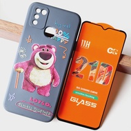 Case Infinix Smart5  Smart6 (ช่องกล้องตามรูป) เคส กันกระแทก กันกล้อง และ ฟิล์มกระจก เคส ลายการ์ตูน แ