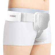 Inguinal hernia belt - for left and right - Hernia belt - for sports hernia - Adjustable elasticity - for both men and women - Comfortable