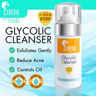 DRM Skincare Glycolic Cleanser - Acne Cleanser,, AHA Cleanser, Oil Control, Glycolic Acid Facial Cle