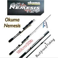 Okuma Nemesis 180cm 10-20Lb Fuji Ring Fishing Rod