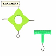 LAKAMIRY Bait Puller Rig, Lightweight Stainless Steel Carp Fishing Knot Puller Tool Set, Durable 4 i