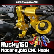 Husky150 Hook CNC Heavy Duty Premium Durable Quality Hanger Helmet Motorcycle Handlebar Hook SYM Hus