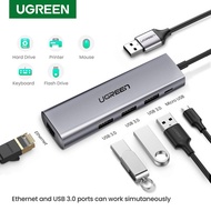 UGREEN USB Ethernet Adapter USB 3.0 to RJ45 3.0 HUB for MacBook Air Ethernet Adapter Network Card US