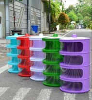 TUDUNG SAJI ELCO / Tempat Makanan saji 4 susun VIRAL / Food Cover / Penutup Makanan/ rantang viral