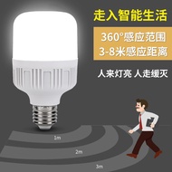 Led Smart Radar Sensor Light Stair Corridor Business Infrared Sensor e27 Screw Energy Saving Power S