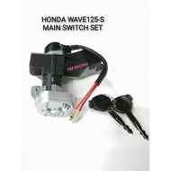 HONDA W125S WAVE125S WAVE125-S - MAIN SWITCH SET // SUIS KUNCI COMPLETE