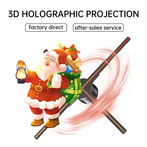 P56 3D Fan Hologram Projector Wifi Control Led Sign Commercial Advertising Display Hologram Projecto