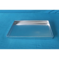 BAKING TRAY - ALUMINIUM CAKE TIN (13" X 18") (HEIGHT 1") (1 SET = 1UNIT INSIDE)