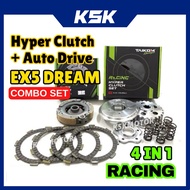 Racing Clutch Combo Set Ex5 Dream Taikom Hyper Clutch Ex5 Dream + Auto Drive Ex5 Dream + Clutch Disc