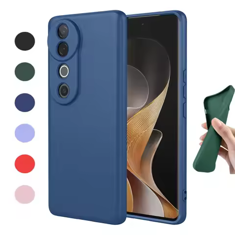 New Flexible Liquid Silicone Case For Vivo V40 Lite V40SE V30E V30 Pro 5G Protective Cover Bumper Co