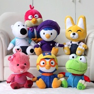 Korea Cartoon Pororo Stuffed Plushie Toys Little Penguin Petty Eddy Crong Loopy Poby Stuff Plush Toy