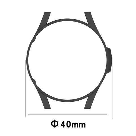 Hollow Watch Protective Frame Anti Scratch Shell for Samsung Galaxy Watch 4 40mm