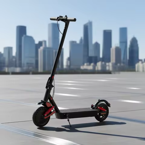 HUANCI D06 500W electric scooters e scooter adult 36V25AH escooters foldable 32KM/H 8.5 inch electri