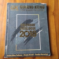 Calendar catalogue 2018 Gunung Kelud - katalog kalender Th 2018